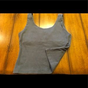 Vintage Stretch Tank Top  (with built in bra.)